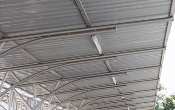 installing Lower Ellastone metal roofing